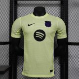 .Barcelona 2024 yellow special player version (The player version is more slim fit, it is recommended to buy one size larger)