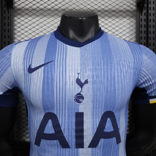 2024-25 tottenham away player version jersey(The player version is more slim fit, it is recommended to buy one size larger)