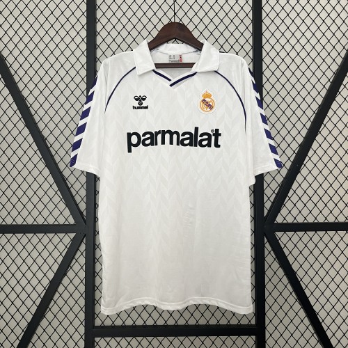 1986-88 Real Madrid home retro jersey
