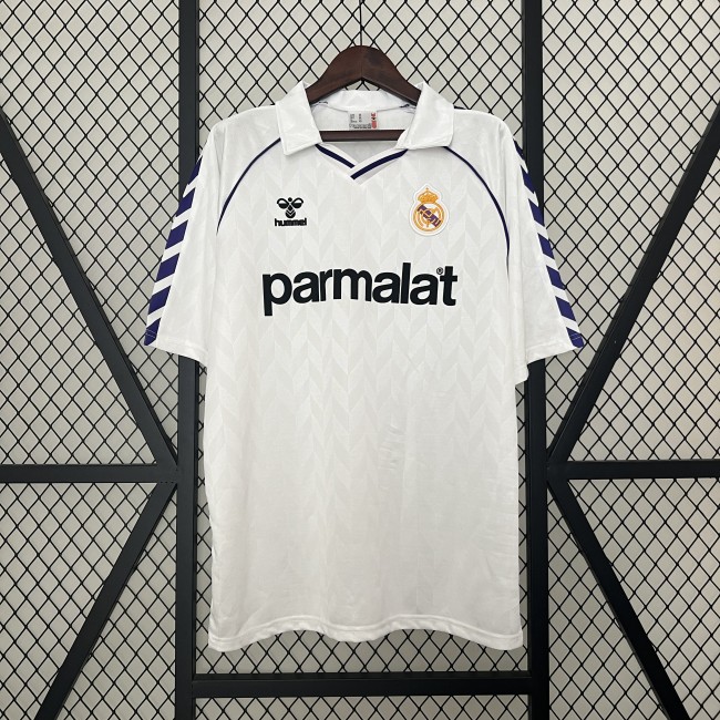 1986-88 Real Madrid home retro jersey