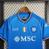 2023-24 Napoli home soccer jerseys