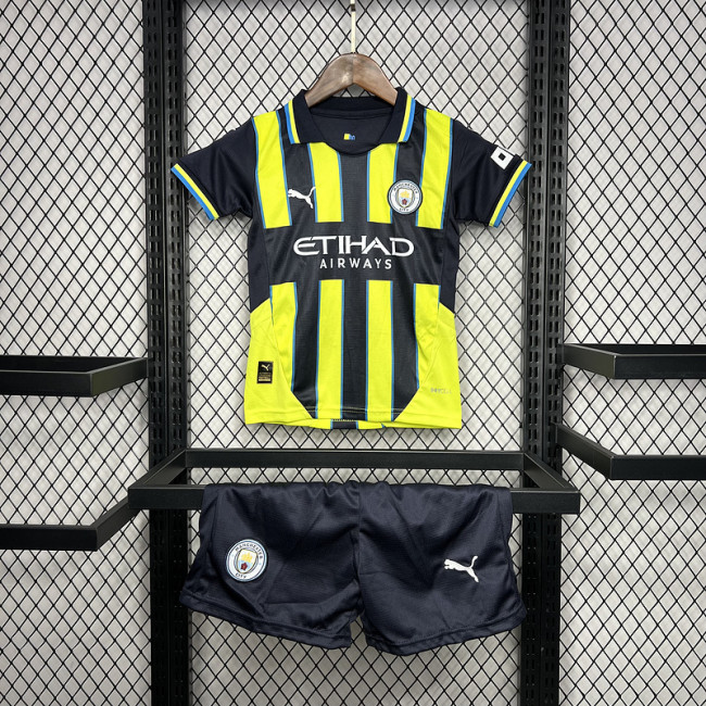 2024-25 Manchester City away kid kit