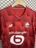 2025-26 Lille home soccer jersey