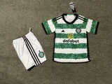2023-24 kids celtic home soccer jerseys
