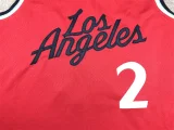 24th season Clippers red jersey series
