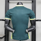 2025-26 Barcelona  green special player version jersey  (The player version is more slim fit, it is recommended to buy one size larger)