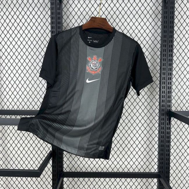 2025-26 Corinthians Black goalkeeper Jersey