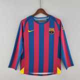 2005-06 Barcelona home long sleeve