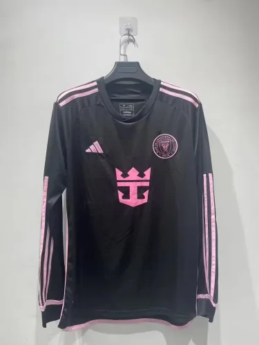 2024-25 Miami away long sleeve soccer jersey
