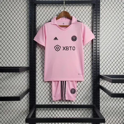 Miami international Messi 2023-24 kids Soccer jersey