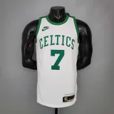 BROWN#7 75th Anniversary Celtics White