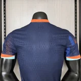 2024 Netherlands Player Version Away Jersey (The player version is more slim fit, it is recommended to buy one size larger)