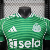 2025-26 Newcastle United Away Player Version Jersey   (The player version is more slim fit, it is recommended to buy one size larger)