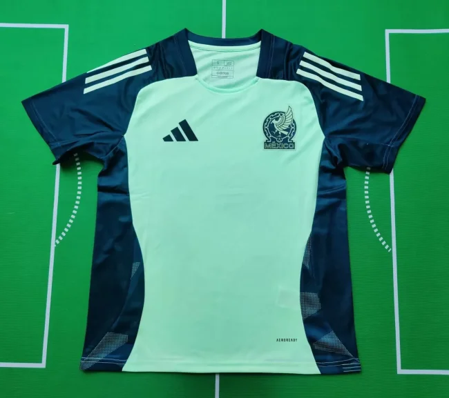 mexico 2024 green training jersey