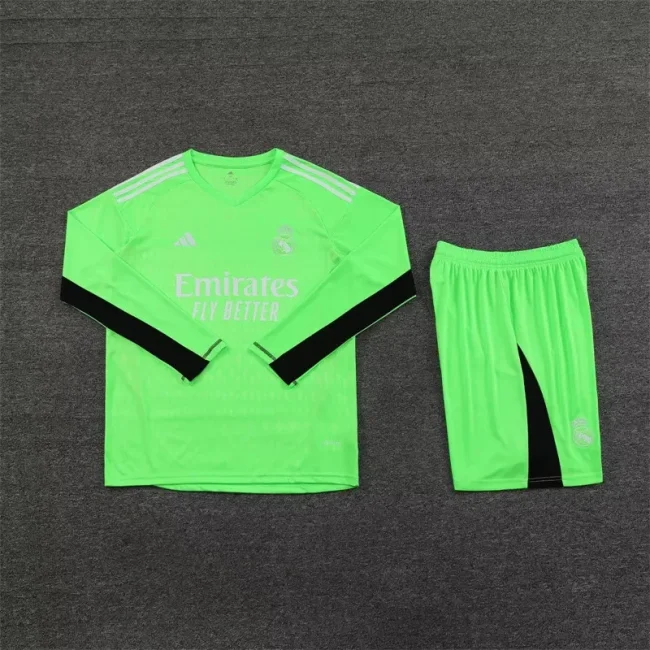 Real Madrid 2023-24 Green long sleeve goalkeeper kit
