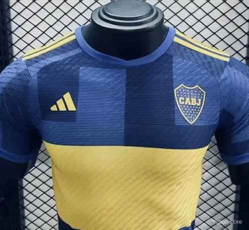 Player Version 2023-24 Boca Juniors Home(The player version is more slim fit, it is recommended to buy one size larger)