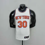 75th Anniversary Randle #30 New York Knicks White NBA Jersey