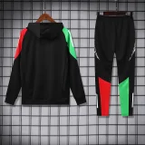2024-25 arsenal black hoodie suit