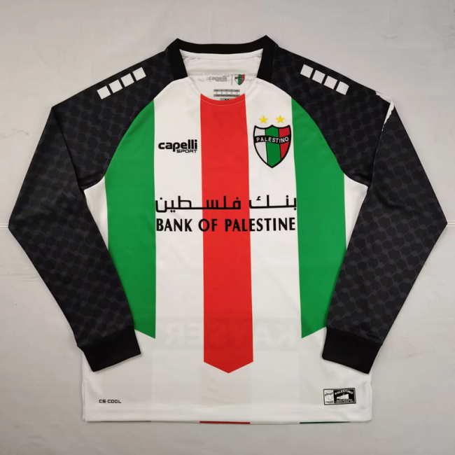 2025-26 Palestino home long sleeve jersey