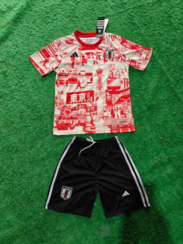 2025-26 Japan red and white special kid kit