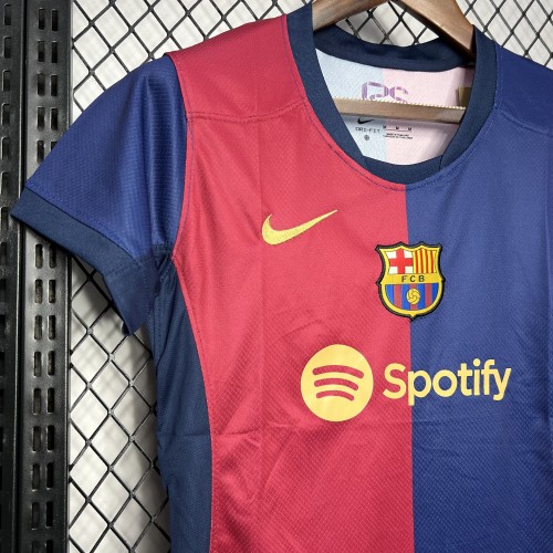 2024-25 Barcelona home woman jersey