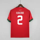 2022 Morocco home soccer jerseys