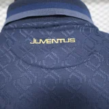 Player Version 2024-25 Juventus Third Black(The player version is more slim fit, it is recommended to buy one size larger)