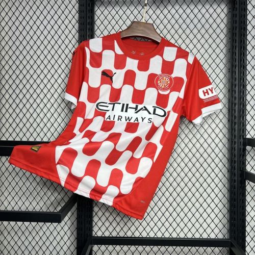 2024-25 Girona home soccer jersey