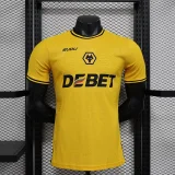 2024-25 Wolve home player version jersey(The player version is more slim fit, it is recommended to buy one size larger)