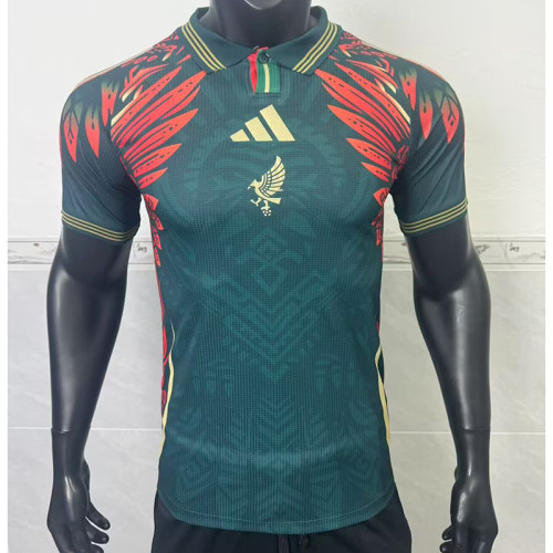 2025 Mexico green special player version jersey    (The player version is more slim fit, it is recommended to buy one size larger)