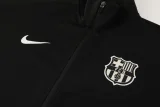 2024 Barcelona 01 black long zipper suit