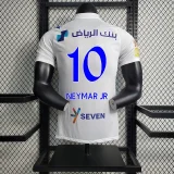 2023-24 Al Hilal Home Player version away soccer  (The player version is more slim fit, it is recommended to buy one size larger)