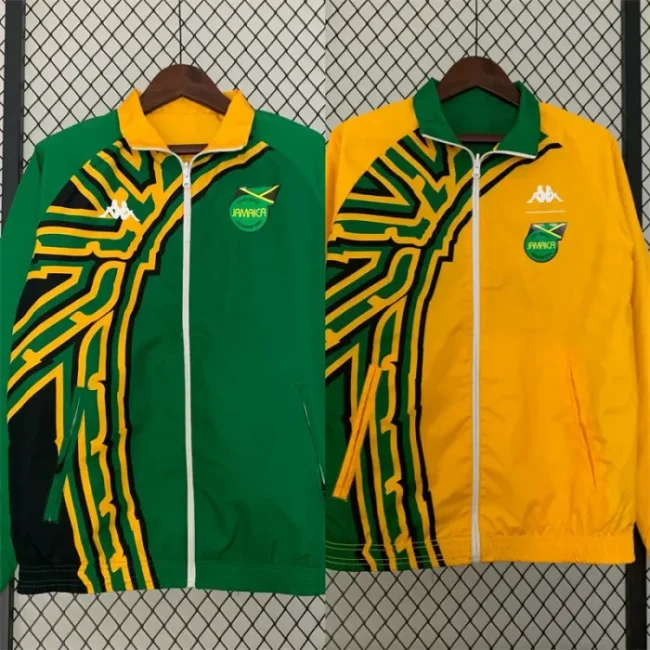 Jamaica 2023-24 Trench Coat Reversible windbreaker