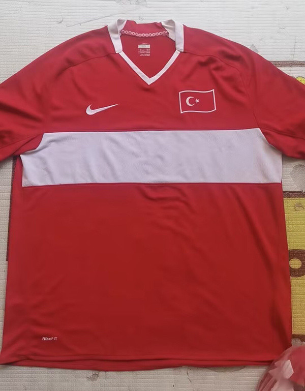 2008 Turkey home retro jersey