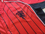 2025-26 Manchester United red baseball jersey