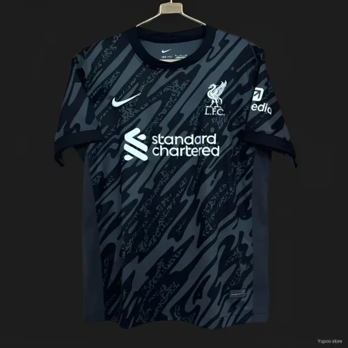 2024-25 Liverpool Black Goalkeeper Jersey
