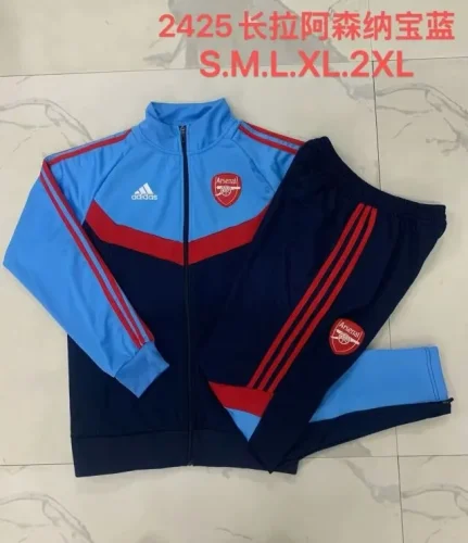 arsenal 2024 blue jacket set