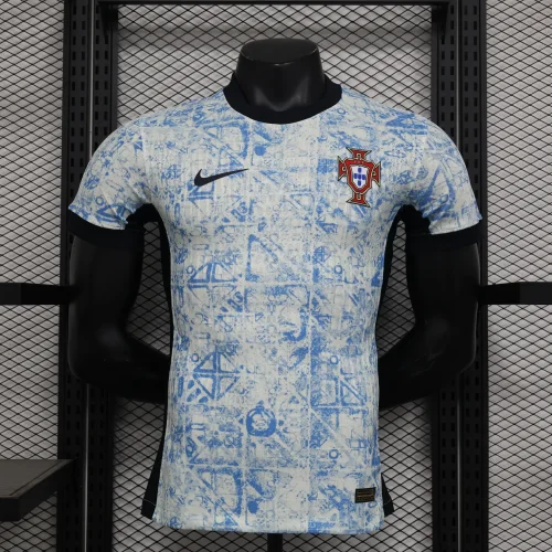 2024 Portugal Player Version Away(The player version is more slim fit, it is recommended to buy one size larger)