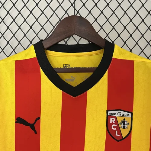 rc lens 2024-25 home soccer jerseys