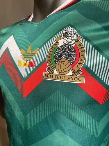 Player Version 2024 Mexico Green Dragon Ball Special(The player version is more slim fit, it is recommended to buy one size larger)