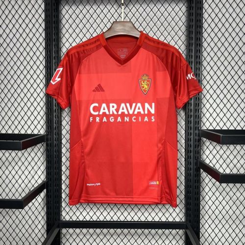 2024-25 Real Zaragoza away soccer jersey