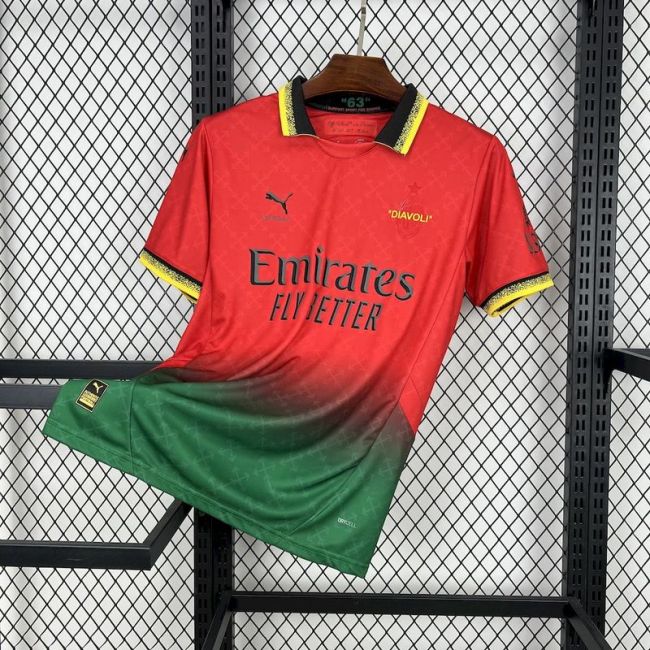 2025-26 .AC Milan  Co-Branded Edition Jersey