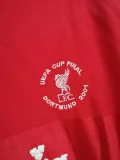 Liverpool 2001-02 home soccer jerseys