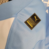 2023-24 Manchester City home Long Sleeve jersey