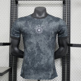 2024-25 Argentina Black and Gray Special Player version jersey  (The player version is more slim fit, it is recommended to buy one size larger)