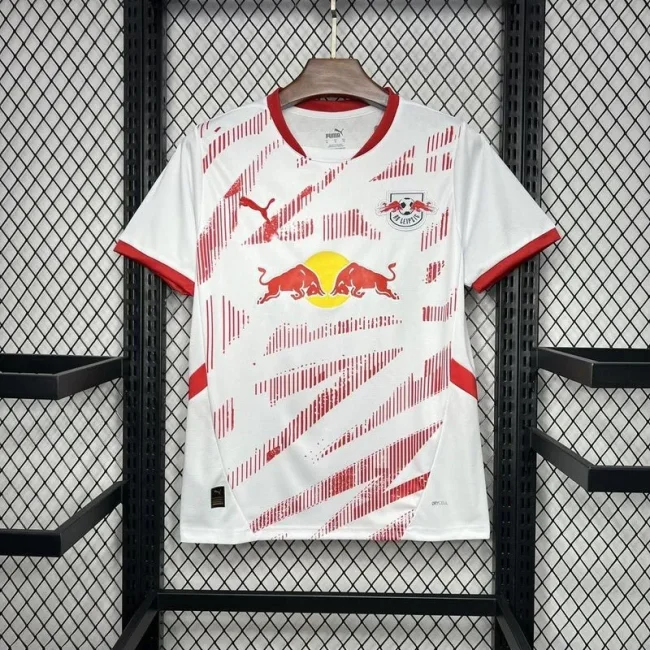 2024-25 RB Leipzig home soccer jersey