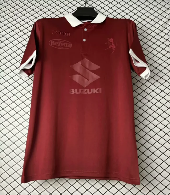 2024-25 Torino home soccer jersey