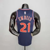 2022 Embiid #21 76ers Royal Blue