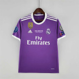 2016-17 .Real Madrid  away purple