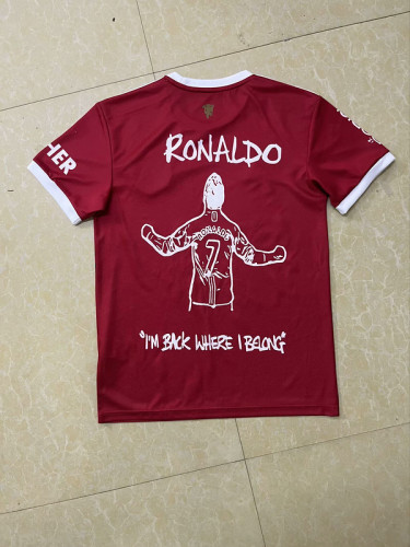 2021-22 Manchester United  RONALDO Version Jersey